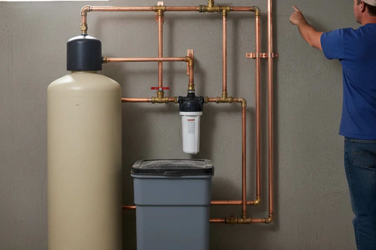 Whole-house water treatment system installed in Covina